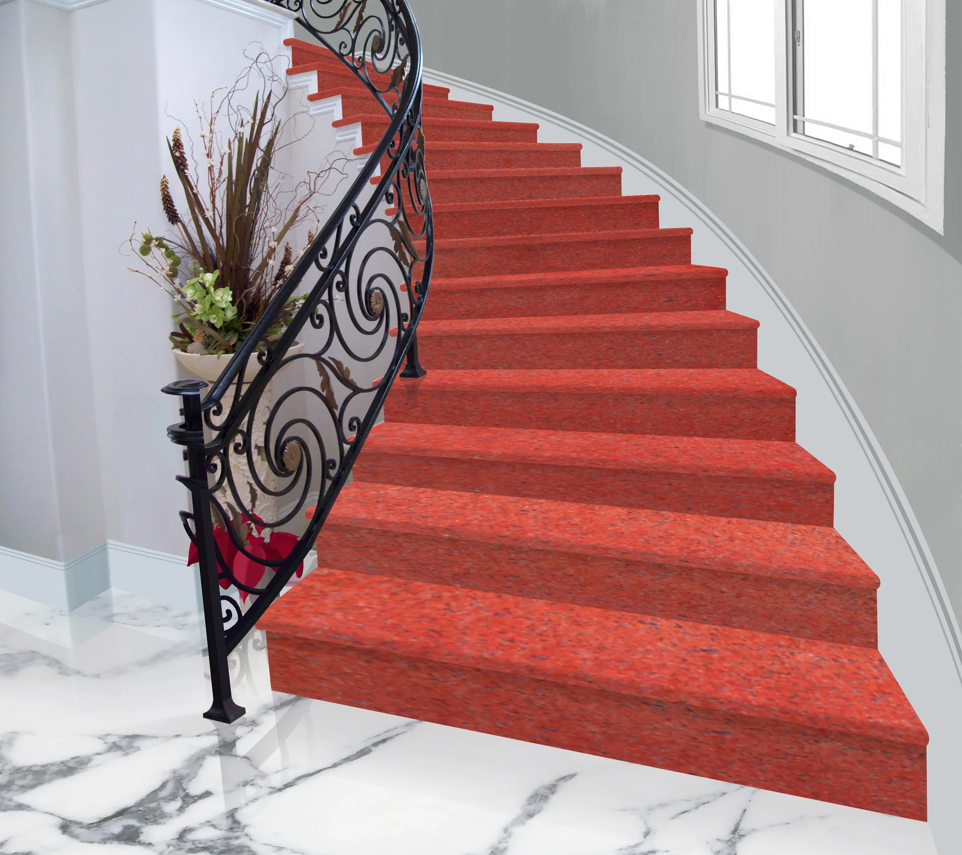 Red Granite Alternate View